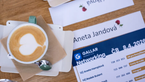Networkingové setkání GALLAR 24.6. od 8:00 do 11:00 v ČB